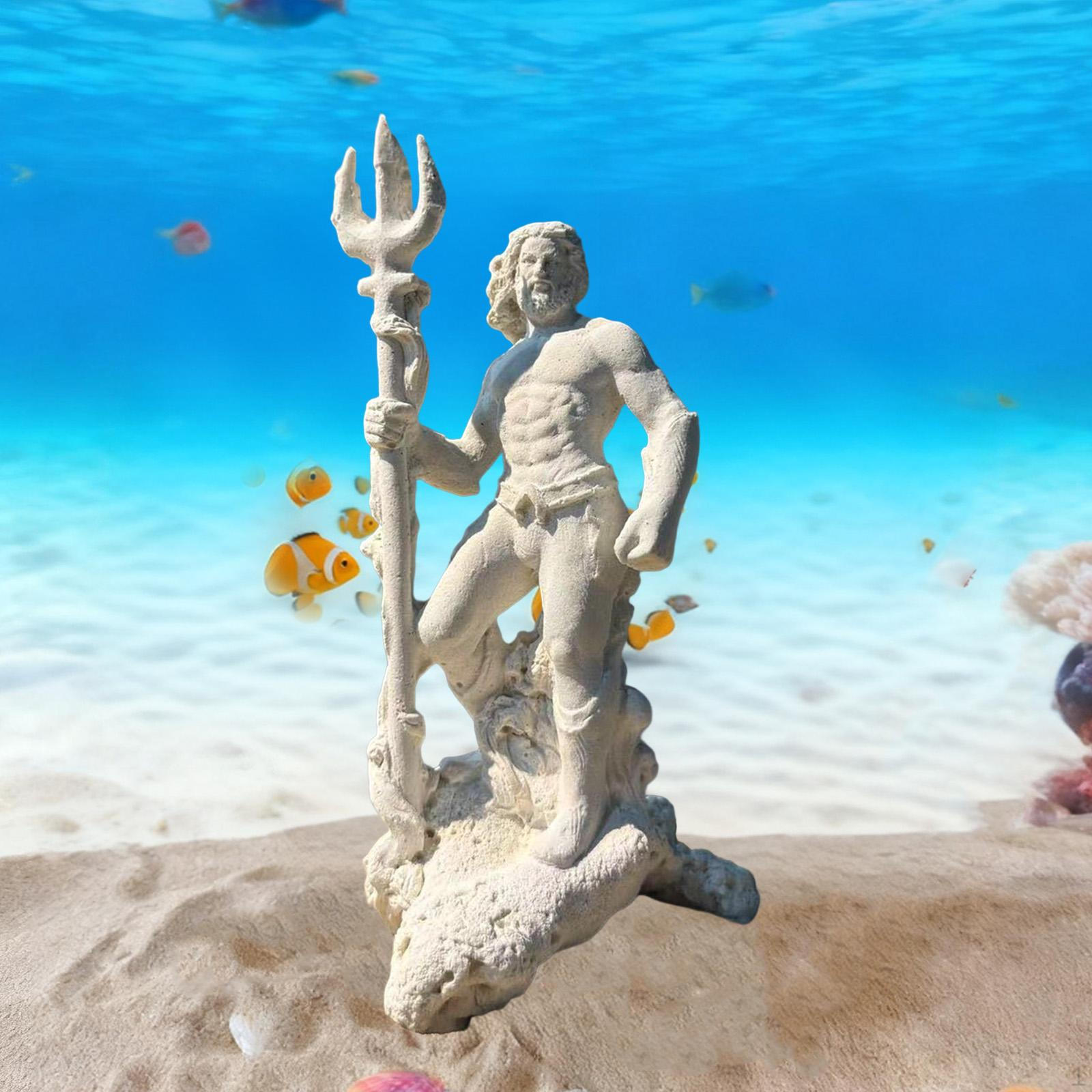 

Aquarium Statue Fish Tank Decor,Landscape Decoration Multifunctional Decor Sturdy Sculpture