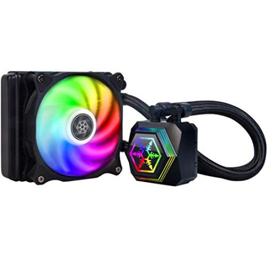 

Silver Stone SilverStone ARGB compatible water cooling no refills simple water socket compatible genuine domestic distribution product cooler, чорний