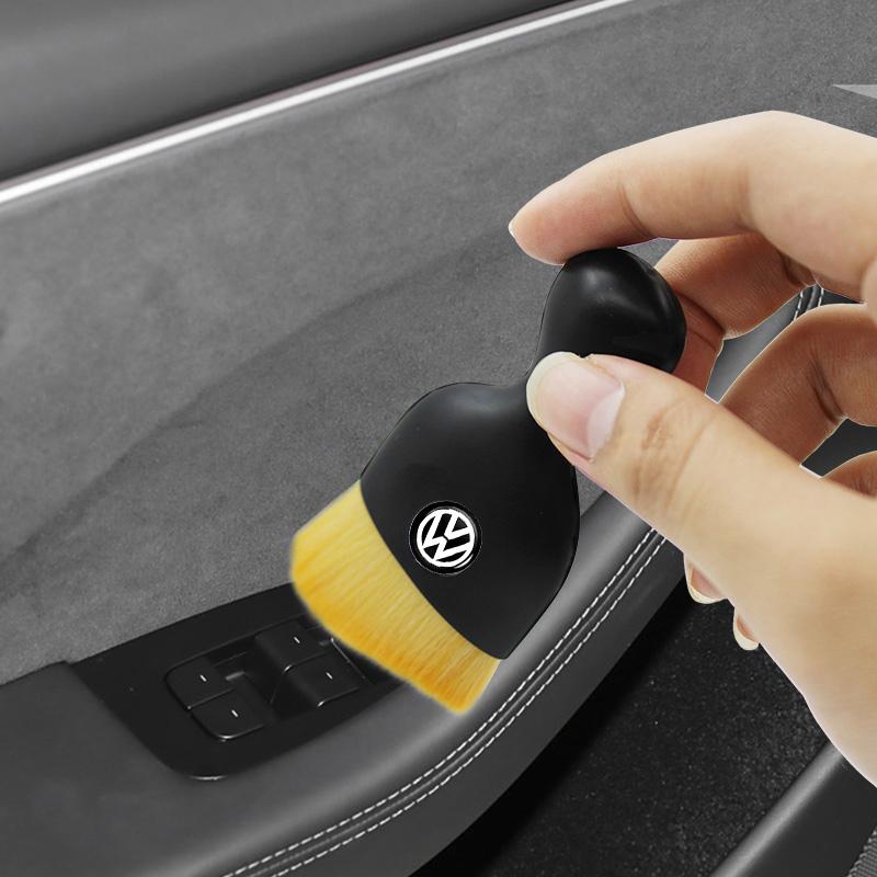hub cap VW Car Cleaning Tool Soft Brush Crevice Air Vent Clean Brush For Volkswagen Variant B8 New Passat Touareg Phideon Tiguan QK1
