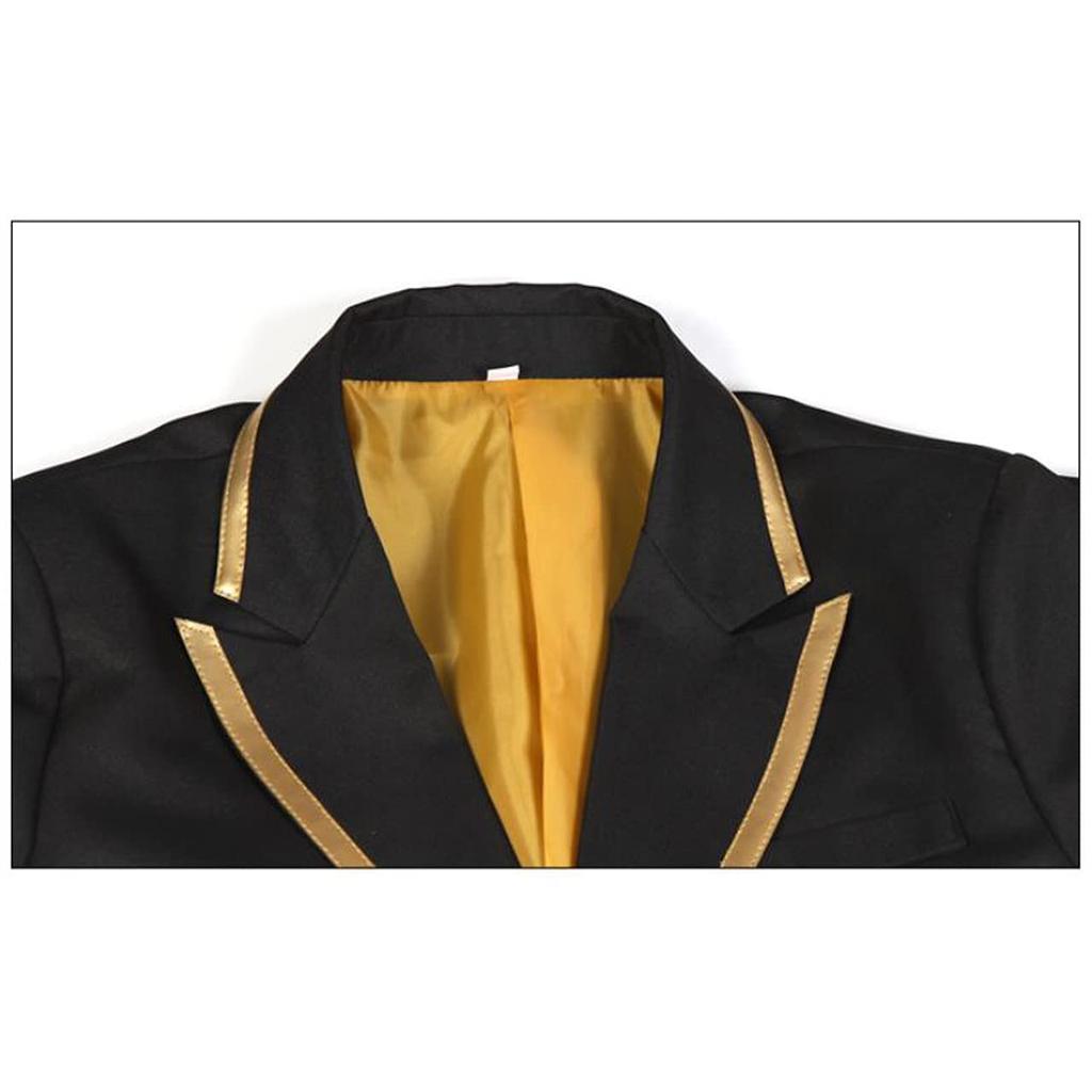 Twisted Wonderland Jack Howl Cosplay Savanaclaw Dorm Uniform Size [Angel Moon] Costume, (Men's M)