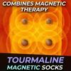 Calzini magnetici Calzini sanitari autoriscaldanti unisex Terapia con tormalina Comodo massaggiatore plantare traspirante Caldo