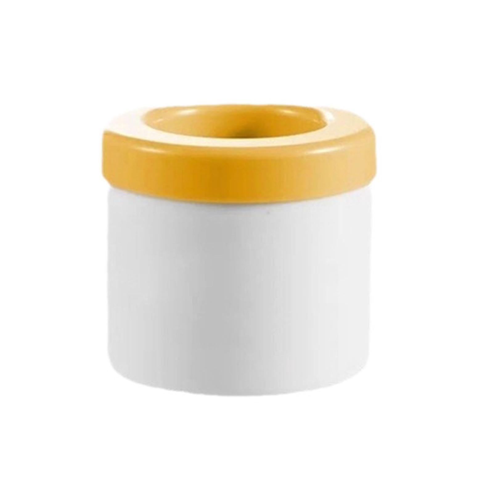 

Pinch Cup Ice Tray Refrigeration Ice Cup Ice Mold Easy To Demould Cylindrical Ice Tray Ice Bucket Ice Box Storage Bucket One Size жовтий