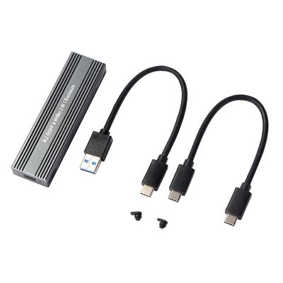 M2 SSD Case NVME Enclosure M.2 To USB Type C 3.1 SSD Adapter for Dual Protocol NVME PCIE NGFF SATA