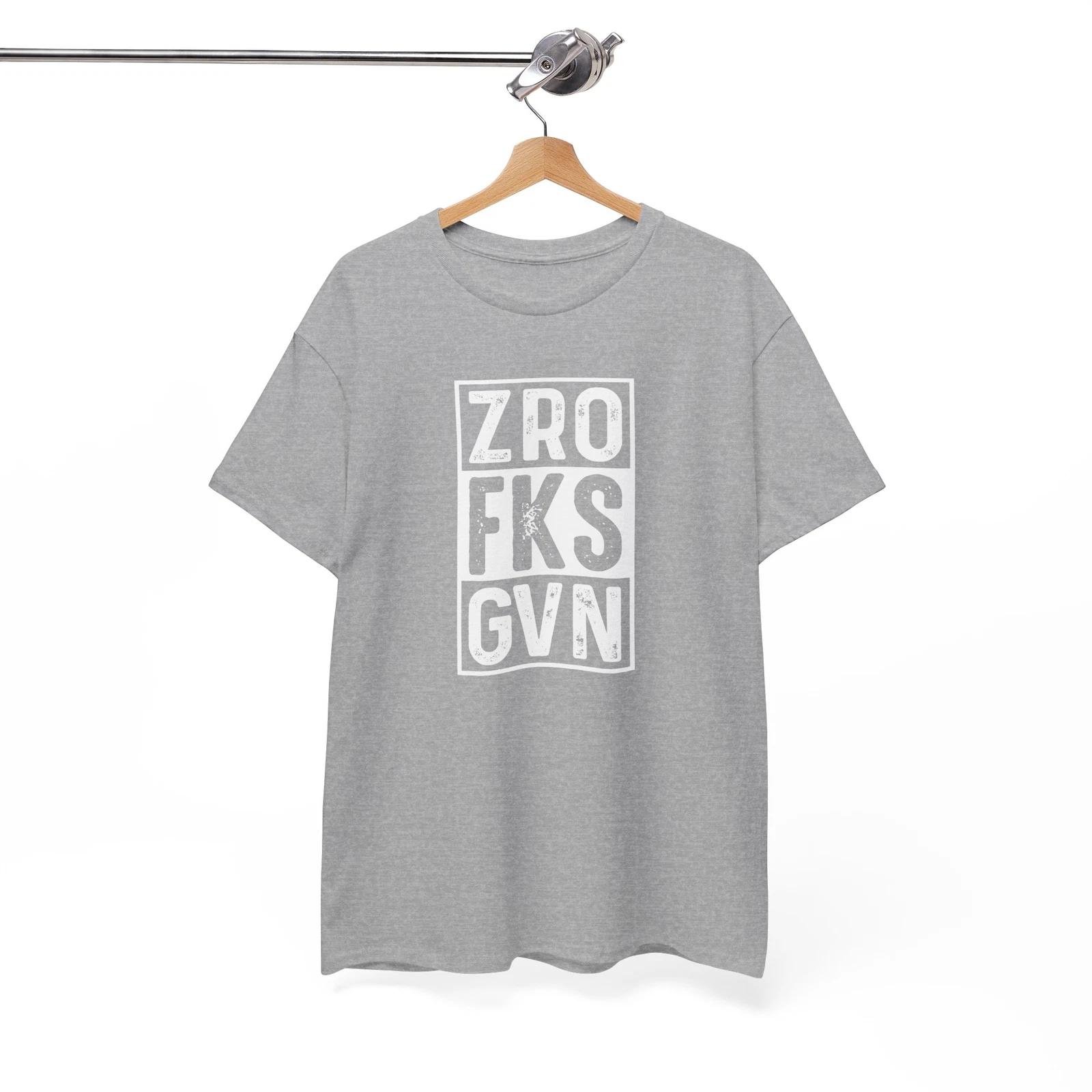 Футболка Zro Fks Gvn - Футболка в стиле стендап для любителей шуток L