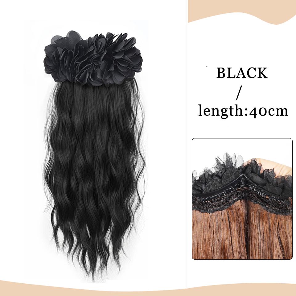 

16 дюймов Новый винно-красный клип-банан Хвост Синтетический Вьющийся Волнистый Хвост на заколке Наращивание волос с волной тела Клипса для ежедневного парика