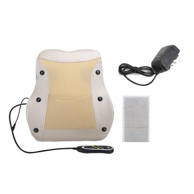 Electric Waist Massage Pillow Heating Therapy Cervical Spine Massager Gold