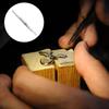 Slide Locking Tweezers Stainless Steel Fine Tipped Precision Tweezers Straight Curved Industrial Tweezers for Jewelry