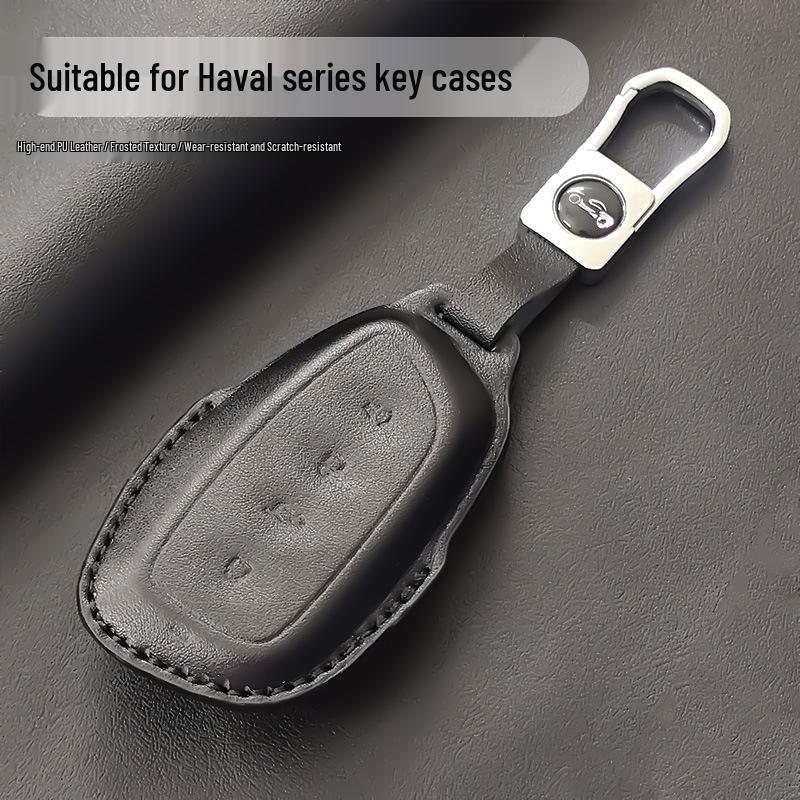 High-End Key Case for Great Wall Haval H6, H2S, Big Dog, Divine Beast, Fierce Dragon, Owl, Dragon Max, Cool Dog 2024 Models.