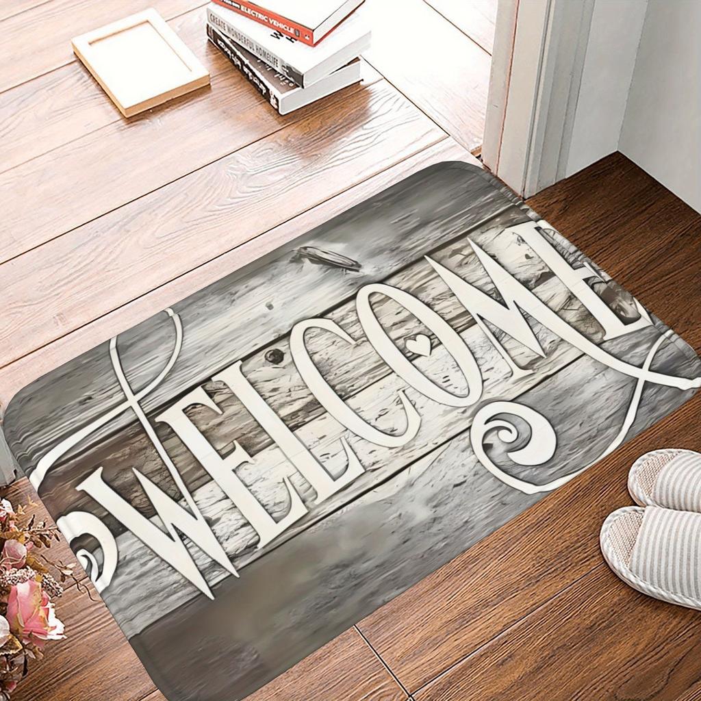 1PC Wild West Cowboy pattern Kitchen Rug Non-Slip Door Mat Pop design Bathroom Rug Bath Mat Carpet for Home Sink Laundry Decor