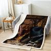 Funny Siamese Cat Blanket Soft Fleece Throw Cute Pet Design Yoga Cat Pattern Home Decor Gift For Cat Lovers