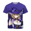 Summer fashion trend hip-hop cool 3D printed personalized T-shirt for men's casual and comfortable short sleeved T-shirt