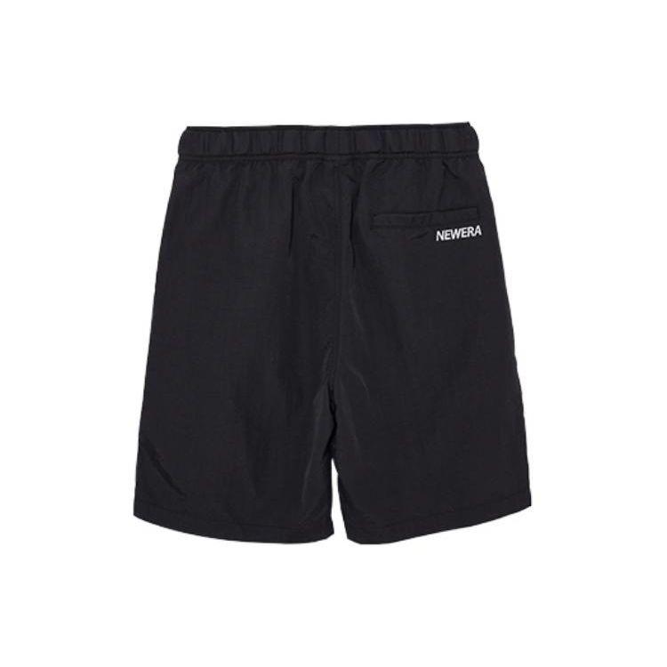 New Era Lace-Up Three-Quarter Casual Shorts Unisex shorts Black 13075391