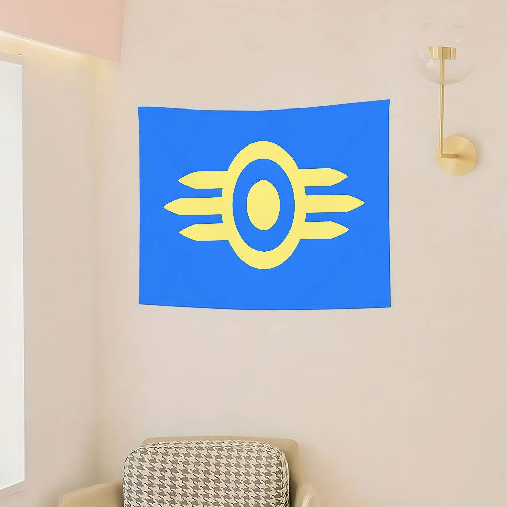 Games Vault Tec Logo Flags Room Decor Outdoor Decors Personalized Items Flags For Bedrooms Home Funny