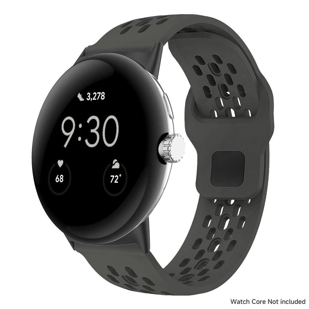 Silicone Band For Google Pixel Watch 5/4/3/2/1 Breathable Sport Strap For Pixel 3/4/5 45mm Smartwatch Replacement Soft Bracelet