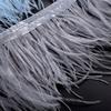 Feather1/2/5/10 Meters Fluffy Ostrich Feather Trim Ribbon 8-10cm Natural Plumes for Wedding Party Dress Clothing Sewing Decoration