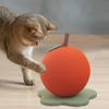 Sisal Ball Cat Toy Orange Shape Cat Toys For Indoors Cats Cat Ball Toy Cat Grinding Claw Ball Cat Toy Sisal Scratcher Ball To