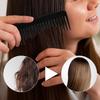 2 Pcs Wide Tooth Hair Detangling Comb, Large Wide Tooth Comb for Curly Hair, Styling Combs for Wet Dry Hairs, Black Care Hairs Combs for Women