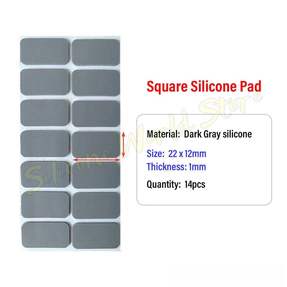 SW Self Adhesive Silicone Anti Collision Pad Anti Slip Sponge Mat Door Stopper Damper Buffer Soundproofing Furniture Pad Cushion