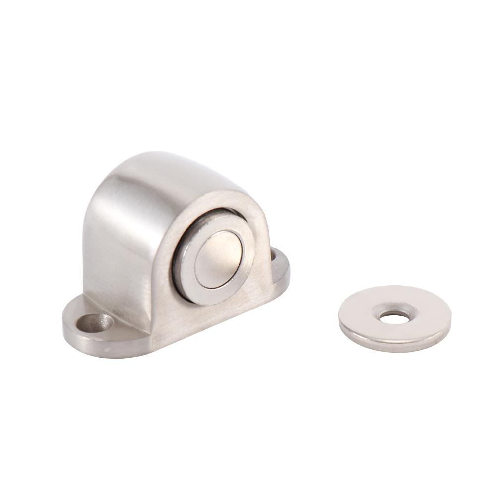 Brushed Powerful Floor-mounted Casting Door Holders Door Stopper Door Stop Magnetic