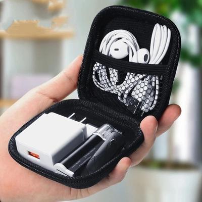 Durable Portable COB LED Storage Case Mini Compression Resistant Zipper Bag Square EVA Packaging Box