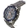 BULOVA Icon Precisionist Chronograph Stainless Steel Grey Dial Quartz Diver's 98B343 300M Men's Watch