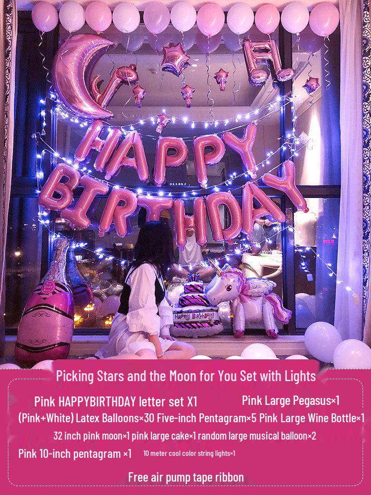 18th Birthday Party Decorations: Balloons & Background Wall Props for Boys & Girls