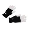 2 Pcs Rave Luminous Colorful Gloves Halloween Multi-Function Flash Finger LED Glow Glove  Children