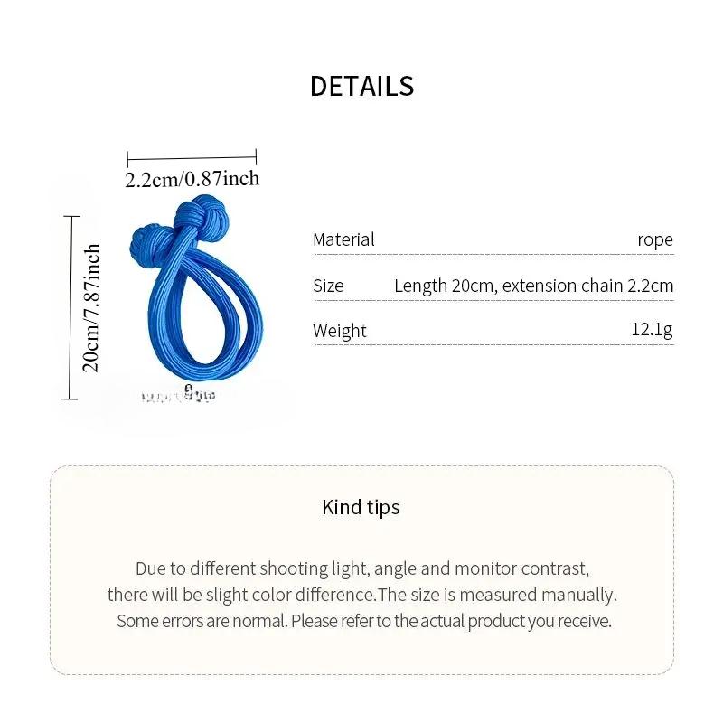 Colourful Knotted Hair Rope Elastic Hair Bands Ties Scrunchie Hairbands Double Knot Women Bow Ponytail Holder Hair Accessories