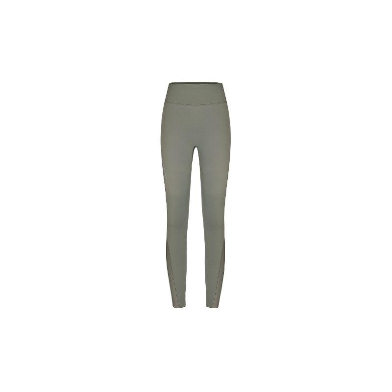 SALOMON Pl Rn Breath Tights Lw Comfortable Breathable Stretchy Fitted Yoga Pants Women Pants Gray-Green LC3082100
