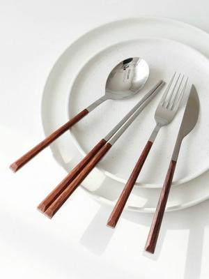 Kamomekitchen Τσάρμαντ Μαχαιροπίρουνα - Μαόνι