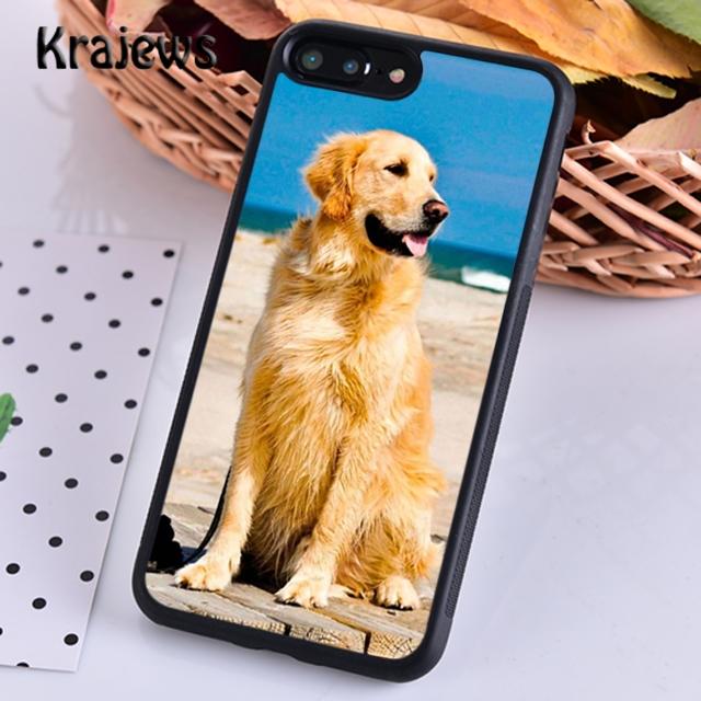 Krajews Golden Retriever Dog Cute Puppy Phone Case For iPhone 17 Air 16 15 14 Plus 11 12 13 Pro Max Plus Coque Fundas