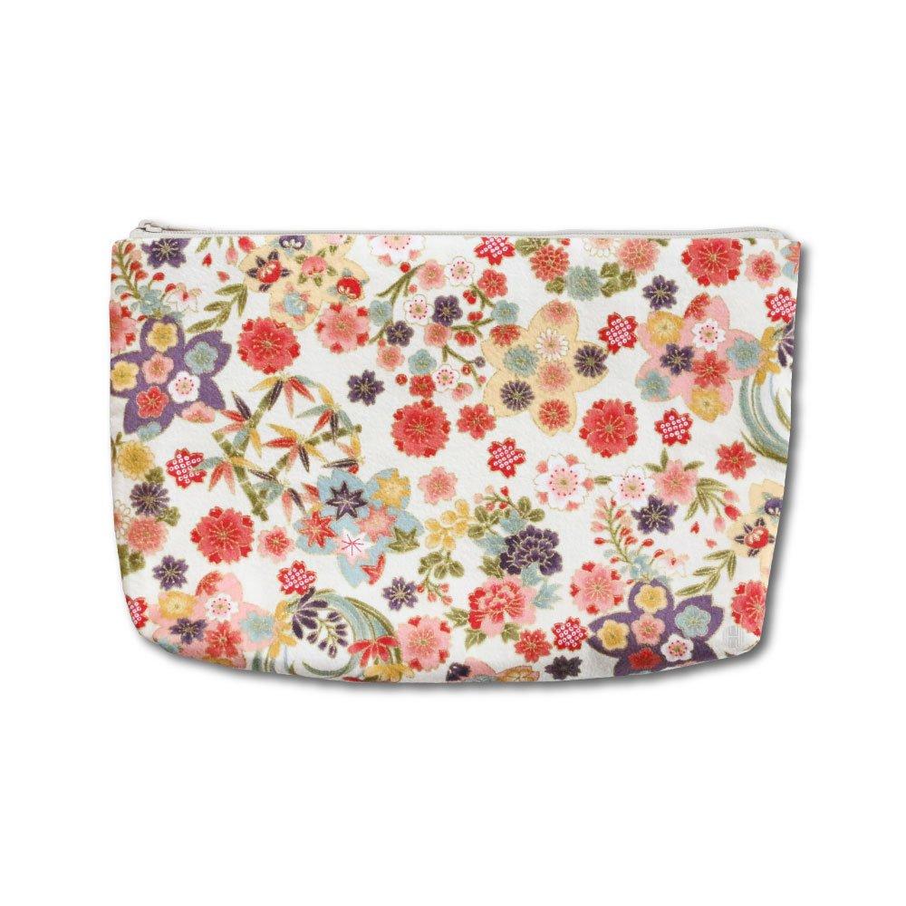 

Pouch for storing goshuin stamps Seasons in Full Bloom (Four (Natural))