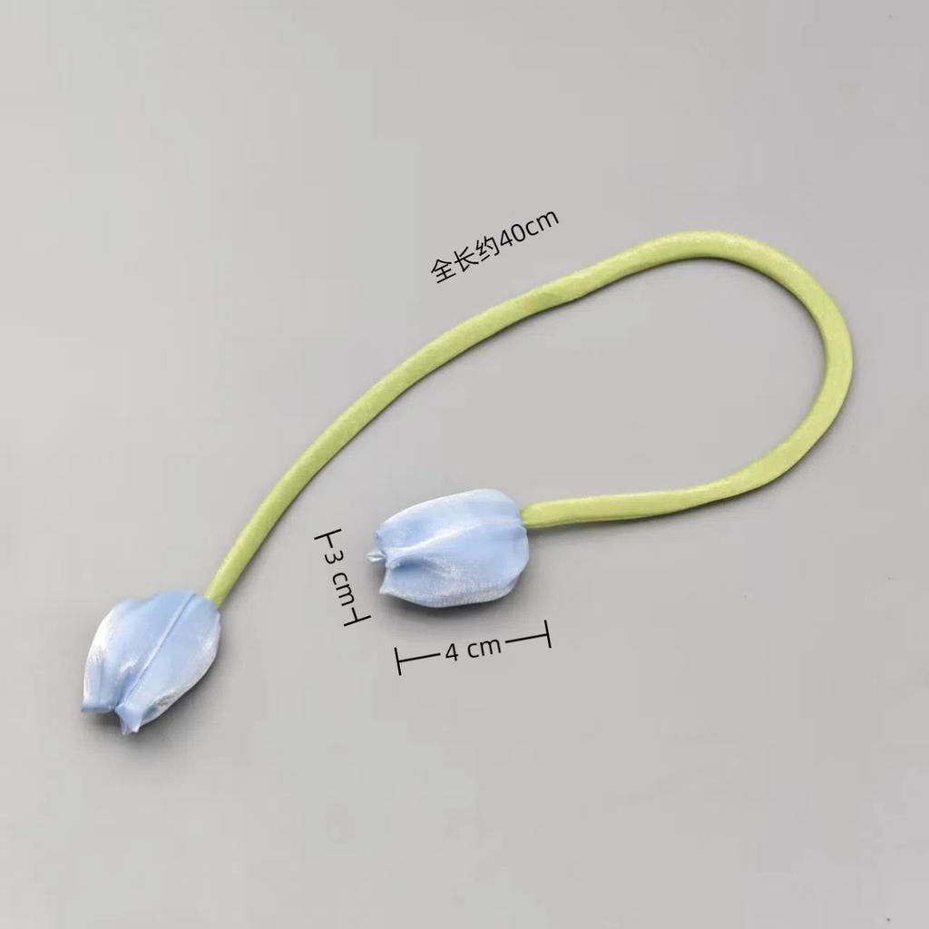 Langes Band Doppelseitig Blütenknospe Tulpe DIY Ornamente Kopfschmuck & Vorhang Zubehör