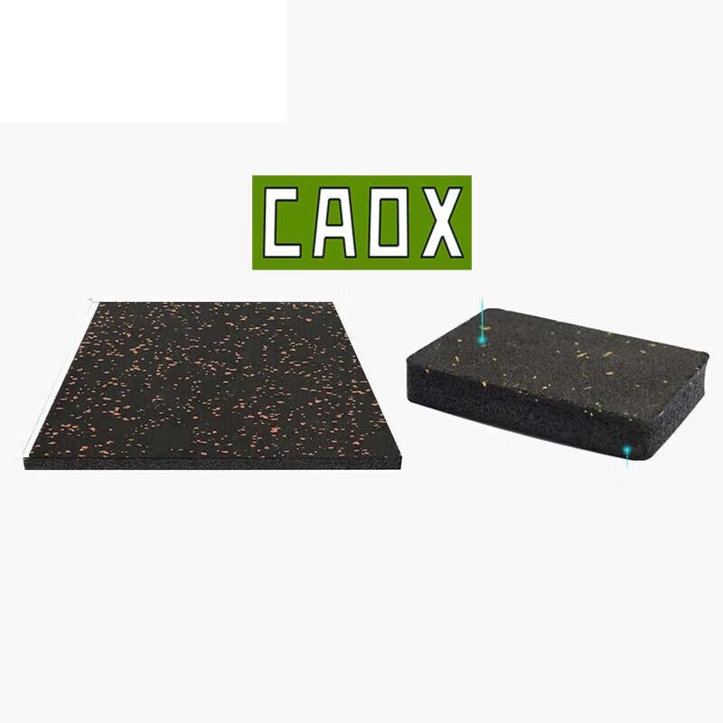 CAOX Shock-Absorbing Gym Rubber Floor Mat