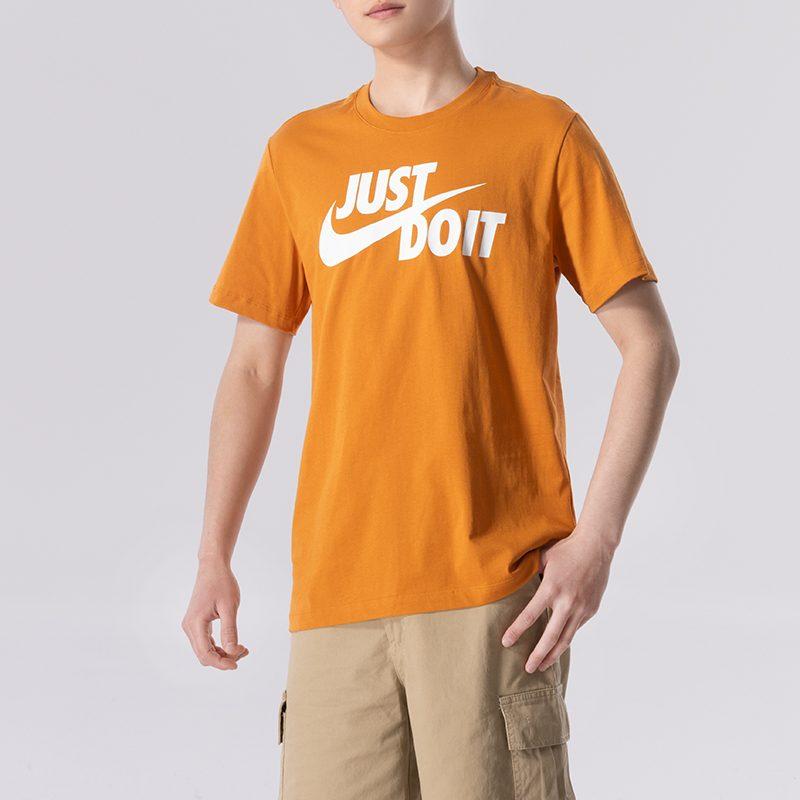 Nike Sports Life Collection T Shirt Men's Orange AR5007-815