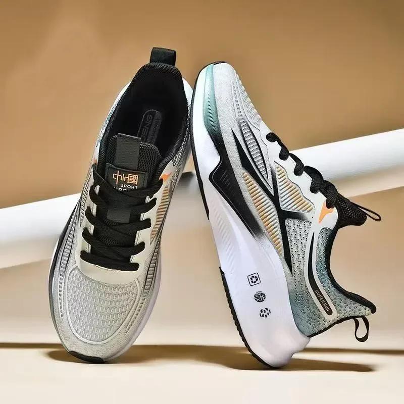 Running & Walking Men's Shoes - Lace-up  Lightweight Comfortable & Breathable Tennis Sneakers