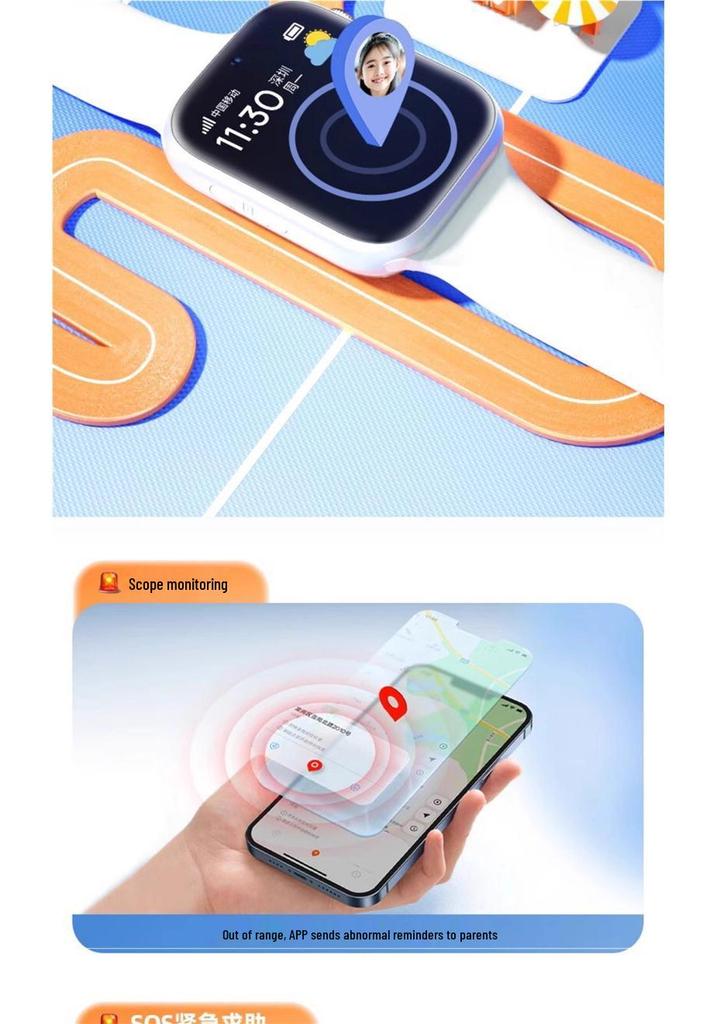5G Children's Smartwatch: Multi-functional, Waterproof, Shockproof, Supports Video Calls.