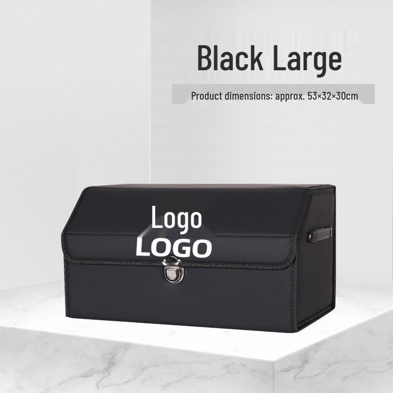 Multi-functional Leather Car Trunk Organizer and Storage Box