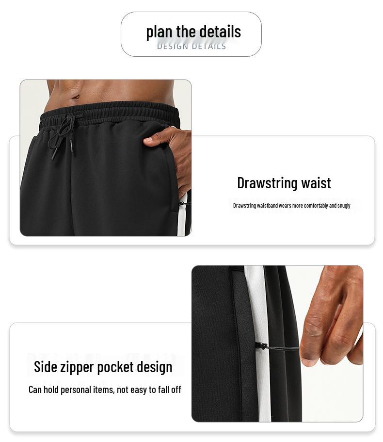 Men's Quick-Dry Warm Athletic Sweatpants for Winter - Casual, Loose-Fit for Fitness, Basketball, and Running