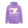 London UK Tea Harajuku Cool British Teacup Gift Sweatshirts April FOOL DAY Normal Hoodies Long Sleeve New Design Clothes Unisex's