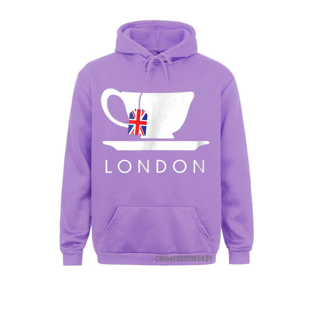 London UK Tea Harajuku Cool British Teacup Gift Sweatshirts April FOOL DAY Normal Hoodies Long Sleeve New Design Clothes Unisex's