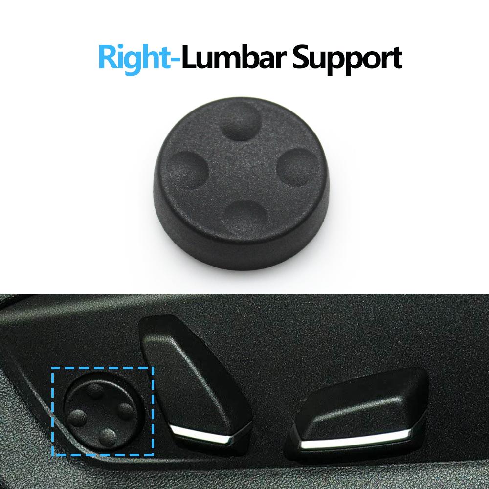 Car Left Right Seat Adjust Switch Sliding Backrest Lumbar Support Button For BMW 5 6 7 X5 X6 F10 F11 F07 F06 F12 F01 F02 F15 F16