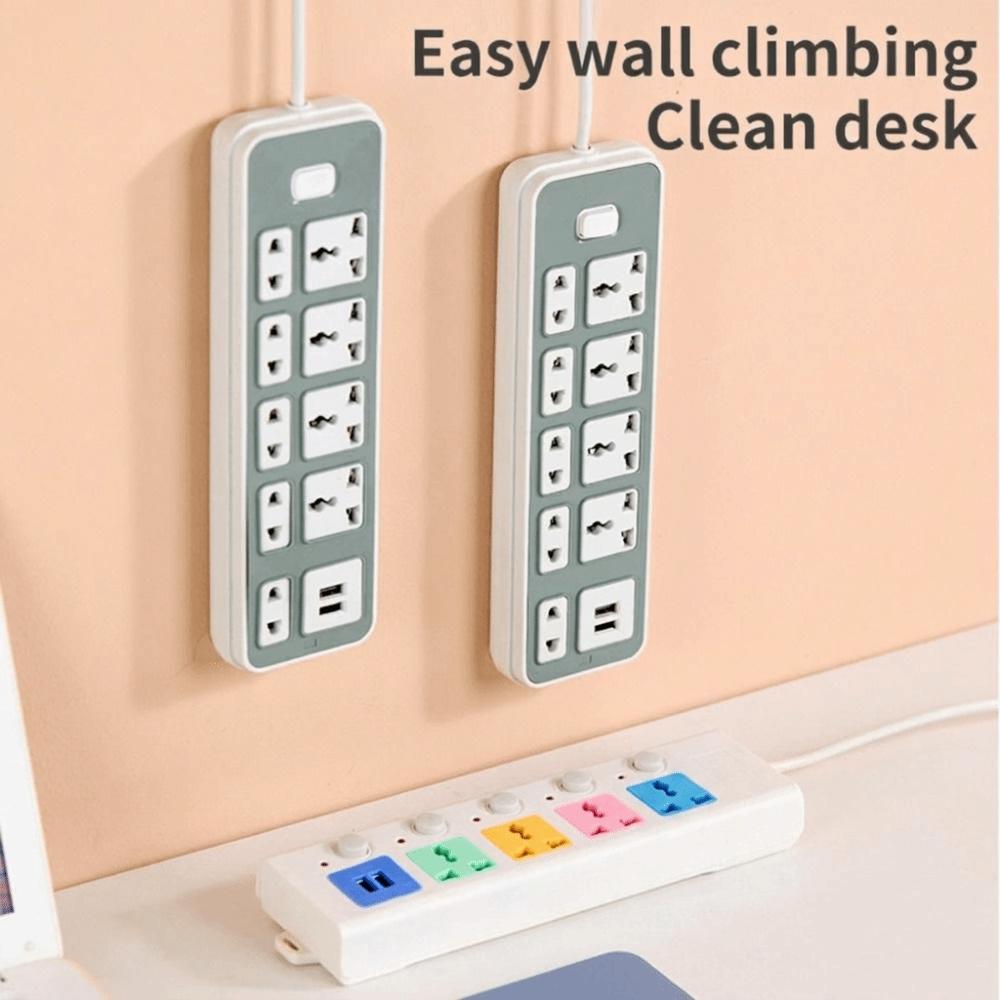 USB Charging Universal Power Strip Plastic Extension Socket New USB Power Strip Household Use