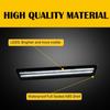 SMOKED White LED Side Light Rear Marker Bumper Lamp For 2015-22 Dodge Challenger