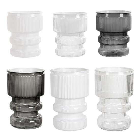 Self Watering Flowerpot with Transparent Bottle and Water Level Indicator for Indoor Plants Self-Absorbing Planter with Double-Layer Ventilation