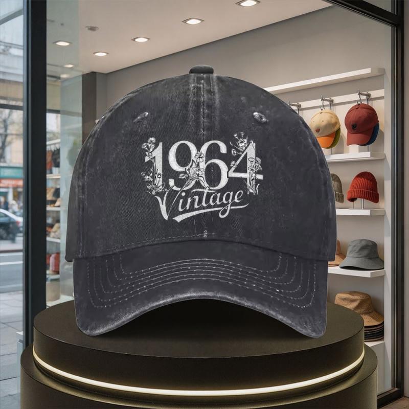 Vintage Digital Floral Print Baseball Cap Unisex Snapback Hat Outdoor Casual Sporty Fashion Lightweight Comfortable