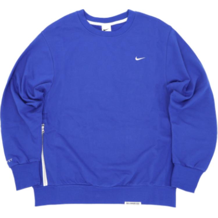 Nike Sweatshirts Men's Game Royal Blue Crew Neck Moderate Regular DQ5821-480