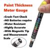 Car Paint Thickness Tester Pen with Scale Portable Car Paint Coating Tester Meter for Car Body Paint Meter Tools