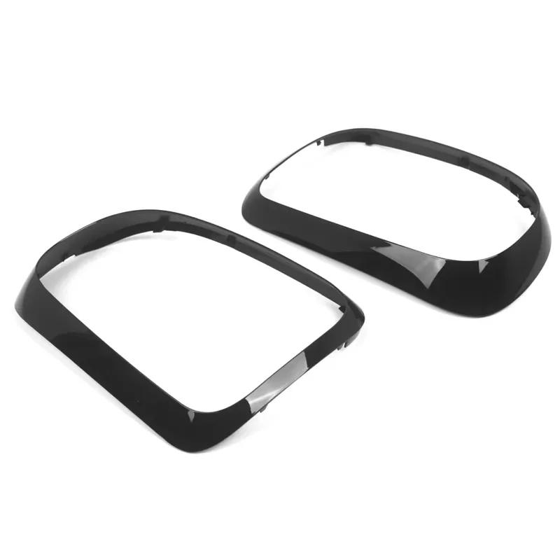 1 Pair Headlight / Tail Lights Shell Cover Ring Decoration Trim Sticker for MINI Countryman Cooper F60 One JCW 2017-