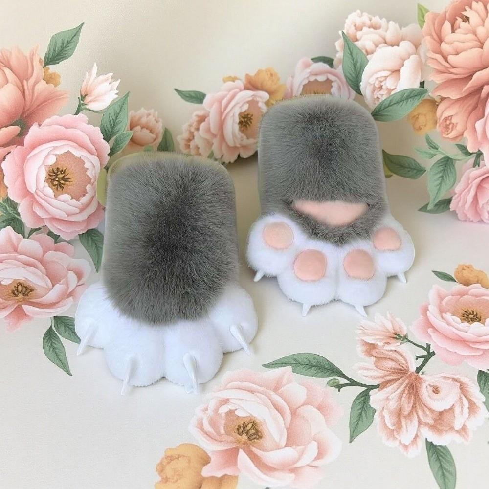 Moufles Épaisses Griffe de Chat Sifflantes Gant Cosplay Nouveau Gant Poilu Accessoires